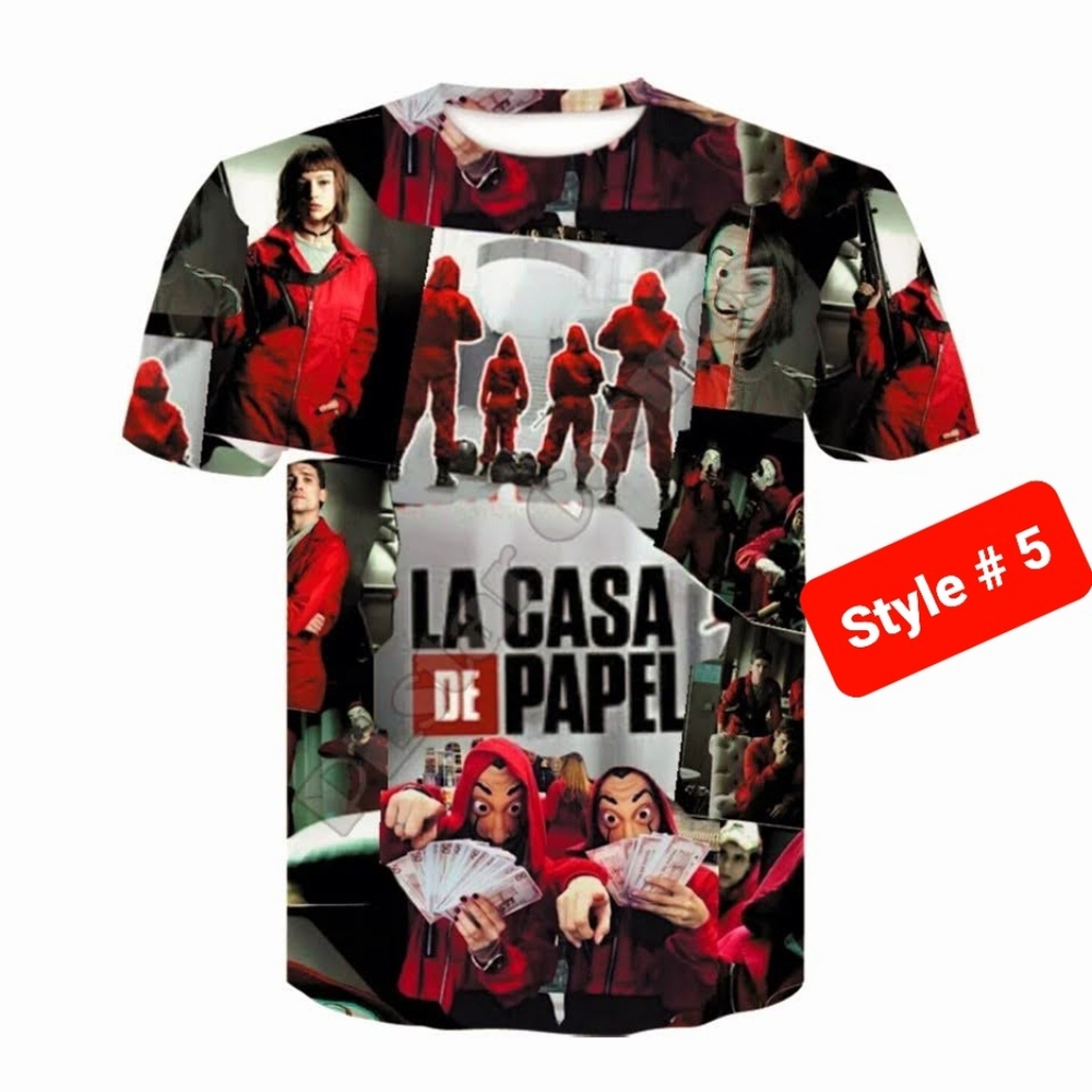 MONEY HEIST T SHIRT UNISEX